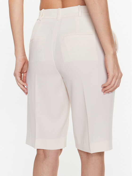 Calvin Klein Calvin Klein Bermudų šortai K20K205242 Écru Regular Fit