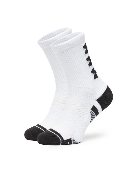 Under Armour Under Armour Σετ ψηλές κάλτσες ανδρικές 3 τεμαχίων UA Perform Tech 3p Crew 1379515 Λευκό