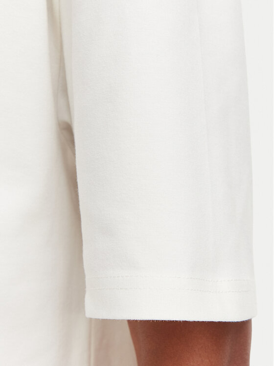 HUGO HUGO T-shirt Signature 50556807 Crema Regular Fit