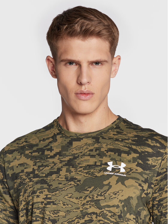 Under Armour Under Armour Tricou UA ABC Camo Kaki Loose Fit