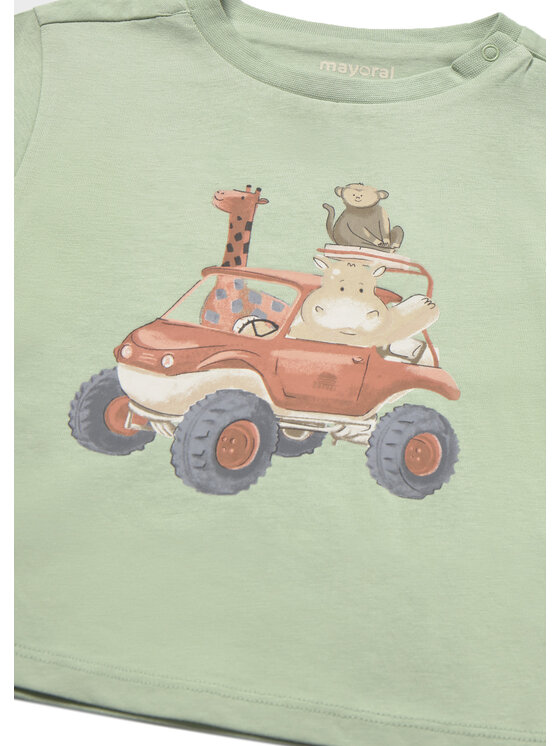 Mayoral Mayoral T-Shirt 1010 Grün Regular Fit