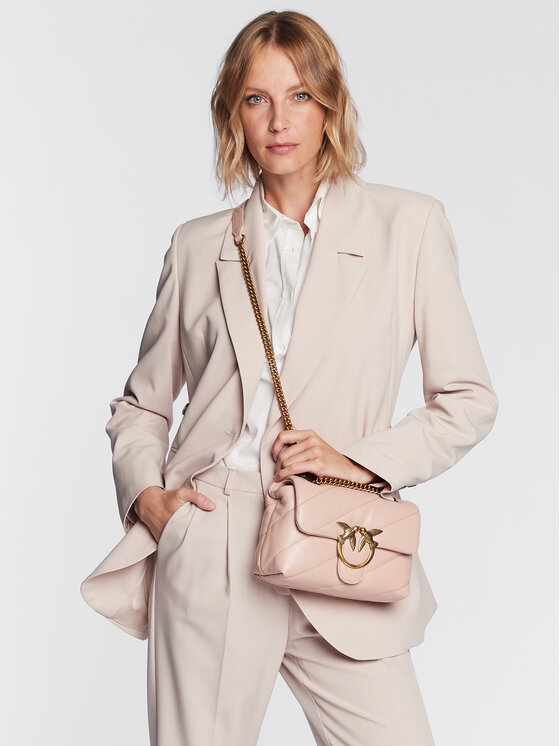 PINKO PINKO Käekott Love Mini Puff Cl PE 23 PLTT 100039 A0F2 Roosa