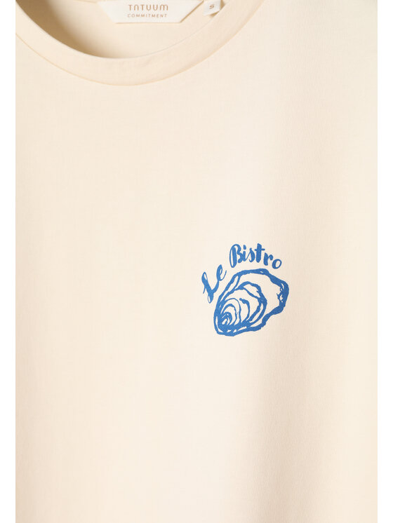 TATUUM TATUUM T-Shirt MAR Béžová Classic Fit