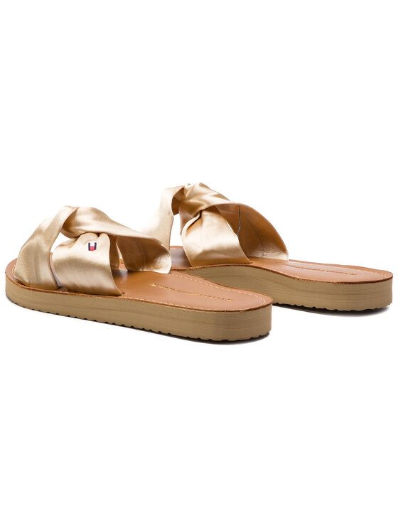 Tommy hilfiger satin beach sandals sales