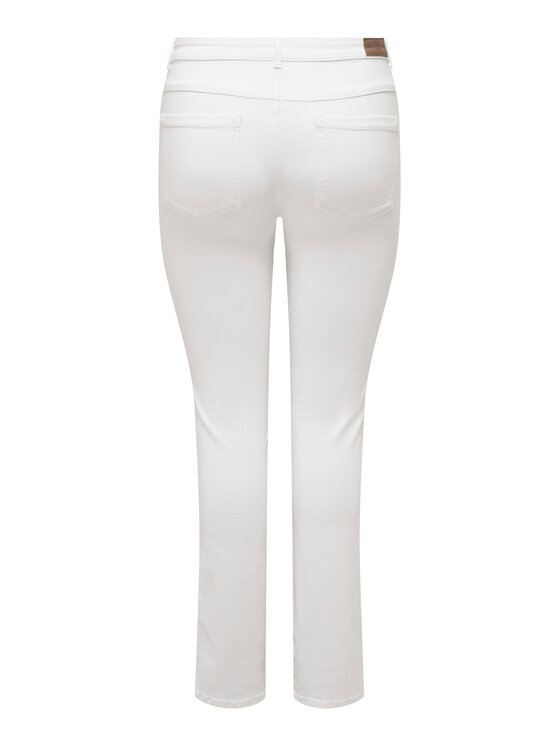 Jeans 15284613 Bianco Straight Fit