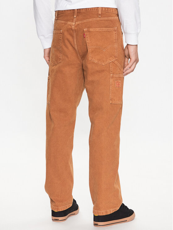 Levi's® Levi's® Hlače Stay Loose 55849-0034 Smeđa Loose Fit