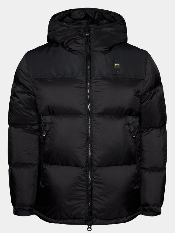 Blauer Blauer Kurtka zimowa 23WBLUC03010 Czarny Regular Fit