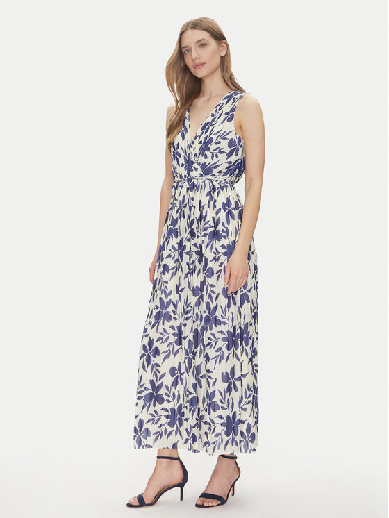 ONLY ONLY Koktejlové šaty Elema 15227247 Modrá Regular Fit