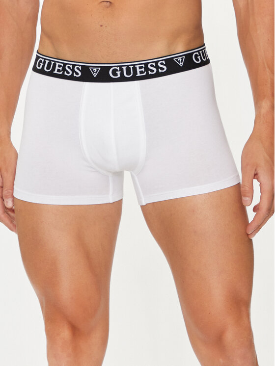 Guess Guess Boxerky U4YF00 KCD31 Bílá