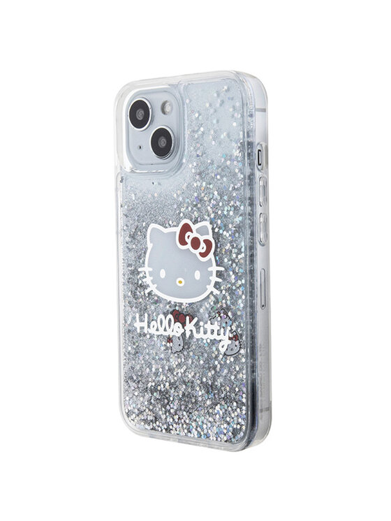 Hello Kitty Hello Kitty Etui na telefon iPhone 14 Srebrny