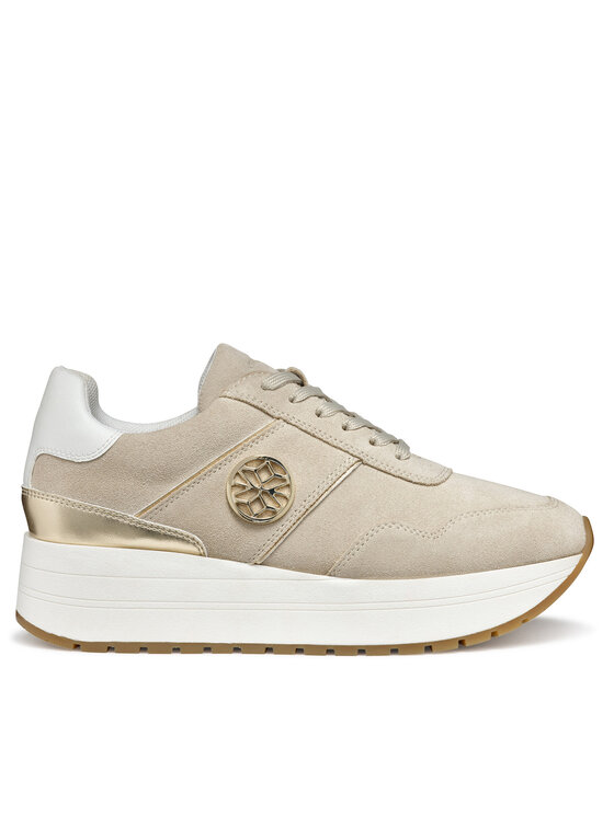 Geox Geox Snīkeri D New Kency D55MZA 022BN CH62L Bēšs