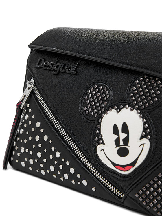 Desigual Desigual Soma Mickey Studstyle Phuk 24WAXP71 Melns