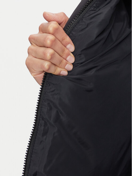 Napapijri Napapijri Žieminė striukė A-Box Logo NP0A4HZ1 Juoda Loose Fit
