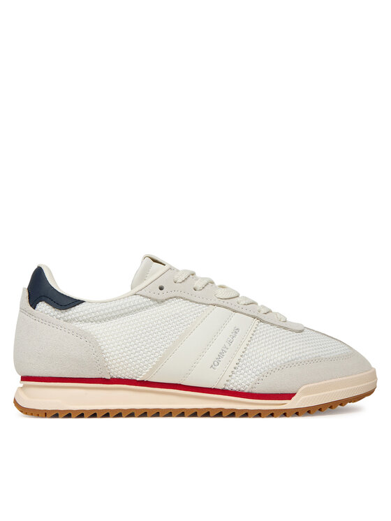 Tommy Jeans Tommy Jeans Tenisice Tjw Low Profile Runner EN0EN02862 Écru