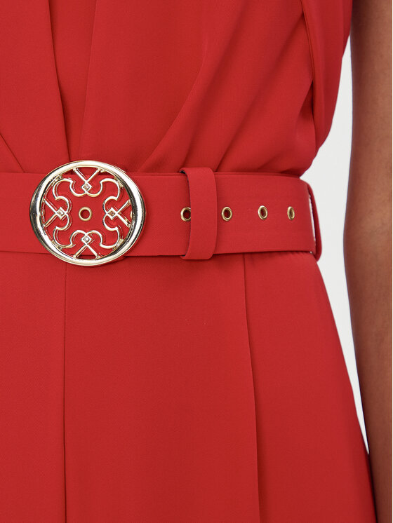 Rinascimento Rinascimento Jumpsuit CFC0122533003 Rot Regular Fit