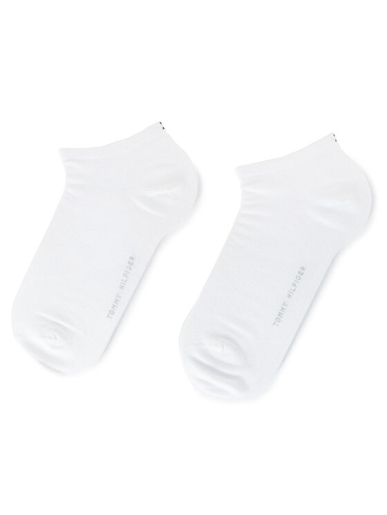 Tommy Hilfiger Tommy Hilfiger Zestaw 2 par niskich skarpet unisex 343024001 Biały