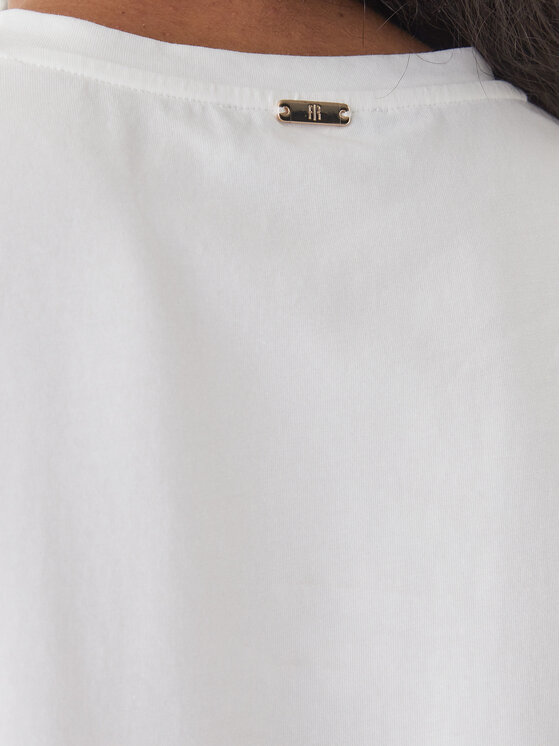 Fracomina Fracomina T-shirt FS26ST3001J401E5 Bianco Regular Fit