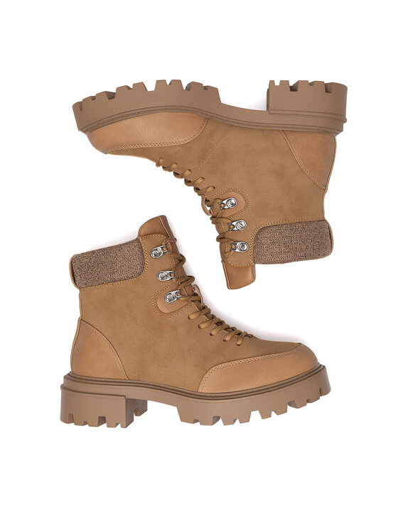 Jenny Fairy Jenny Fairy Schnürstiefeletten WYL3996-1 Beige