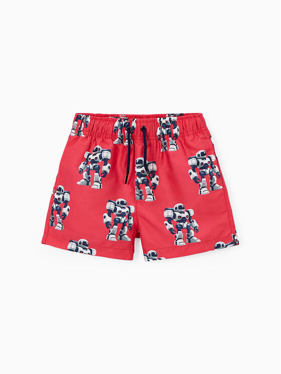 Mayoral Mayoral Badeshorts 3611 Rot Regular Fit