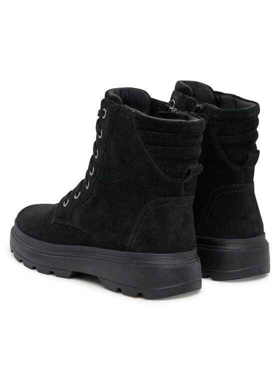 Geox Geox Polokozačky J Kiddartah Wpf J56NDA 00022 C9999 D Černá