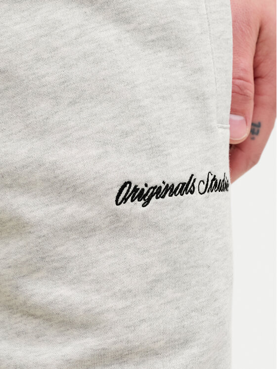 Jack & Jones Jack & Jones Αθλητικό σορτς Karl Norrebro 12292565 Εκρού Regular Fit