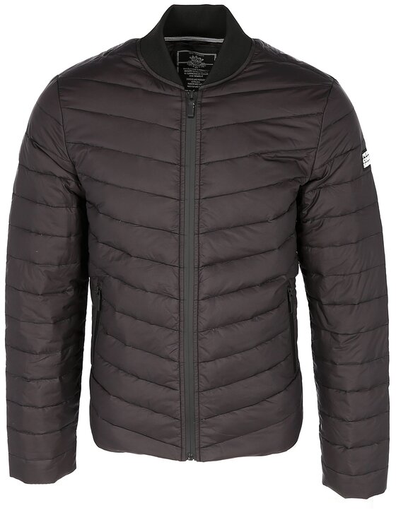 Perso Perso Kurtka przejściowa PKH919021HX Czarny Regular Fit