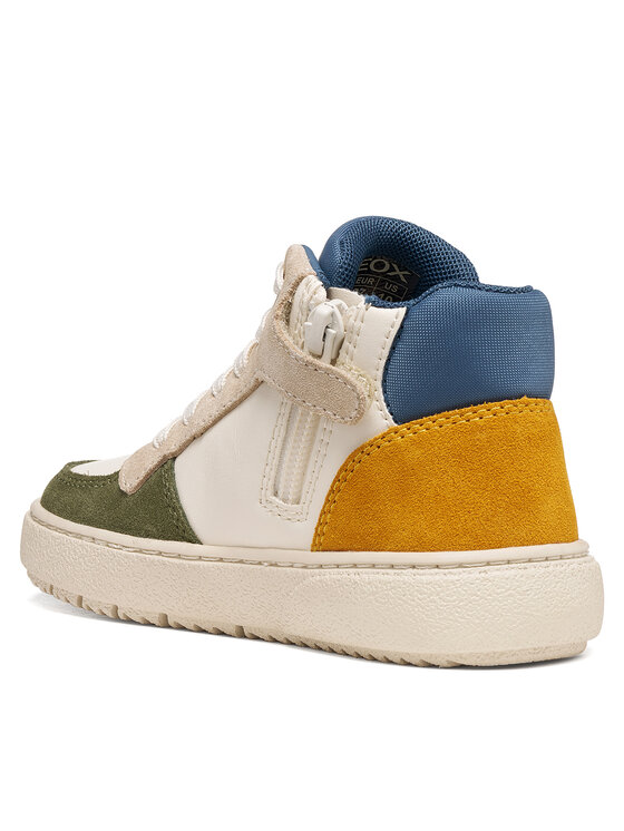 Geox Geox Сникърси J Theleven Boy J46LDC 05422 C1M4B S Цветен