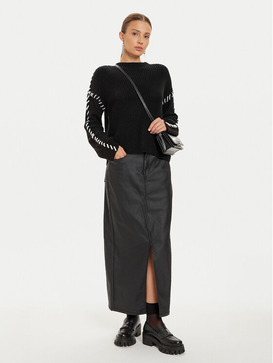 JDY JDY Pulover Rosella 15329787 Črna Regular Fit
