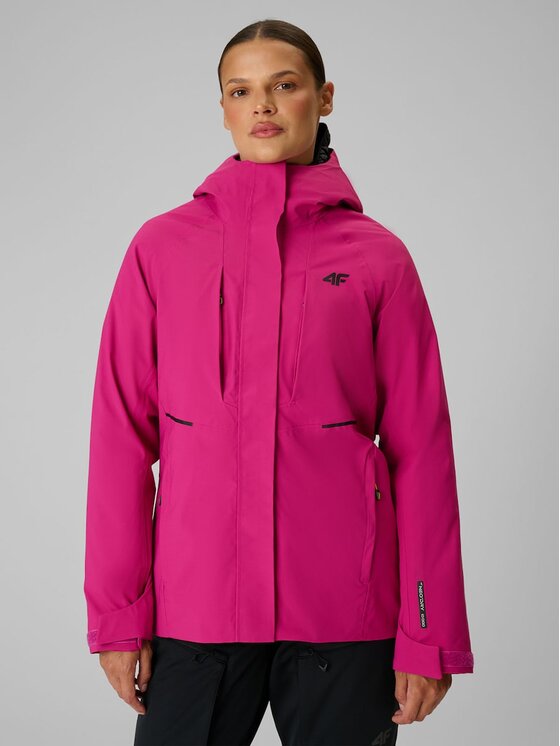 4F 4F Kurtka outdoor 4FRAW26TTJAF1367-54S Różowy Regular Fit