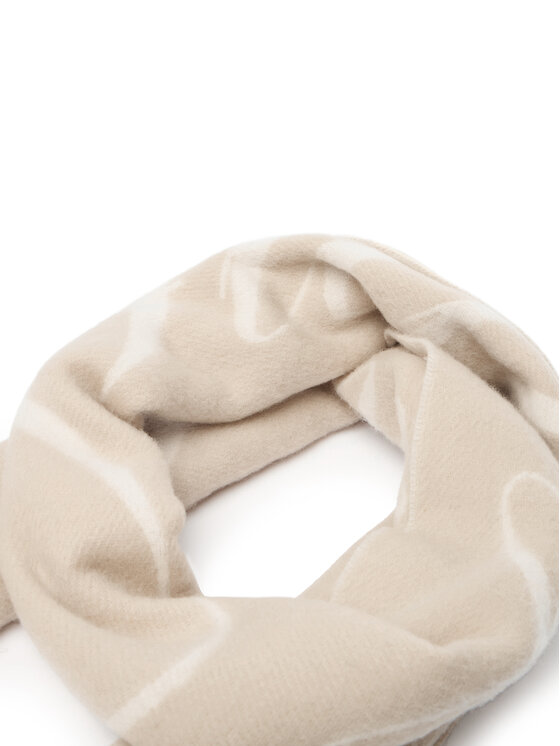 Tommy Hilfiger Tommy Hilfiger Šalikas Script Logo AW0AW17786 Smėlio