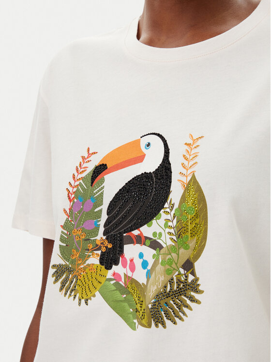 Liu Jo Liu Jo T-shirt WA5230 JS904 Ružičasta Regular Fit