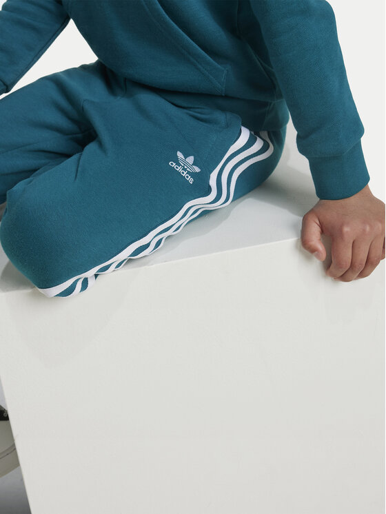 adidas adidas Φόρμα adicolor IY4789 Τυρκουάζ Regular Fit