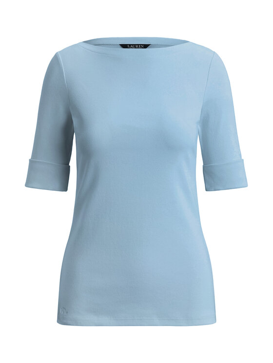 LAUREN RALPH LAUREN LAUREN RALPH LAUREN Bluză 200654963201 Albastru deschis Slim Fit