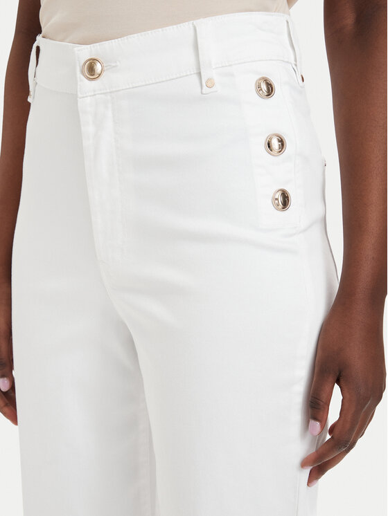 Guess Guess Džinsi W6GA0P W2440 Balts Regular Fit