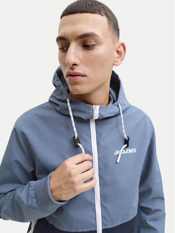 Jack & Jones Jack & Jones Pārejas jaka Rush Hood 12200208 Tumši zils Regular Fit