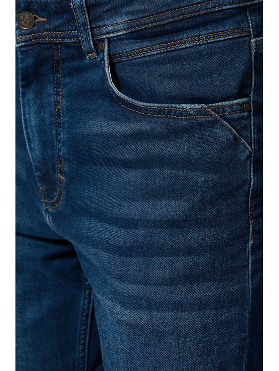 Próchnik Próchnik Szorty jeansowe PM2 SZO113125000006 Granatowy Regular Fit