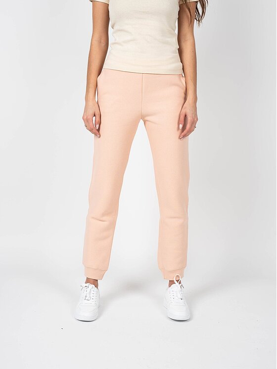 Champion Champion Spodnie materiałowe 114614 Różowy Regular Fit
