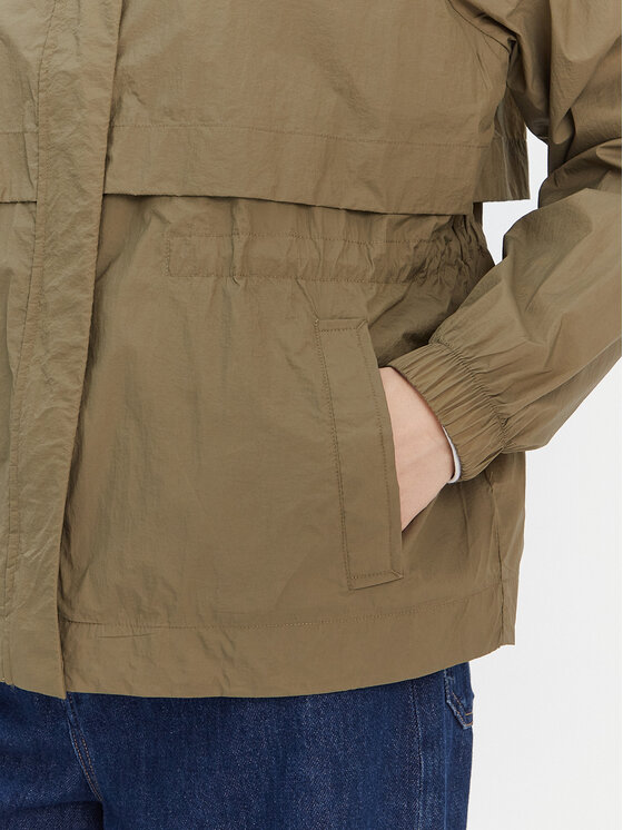 Tommy Hilfiger Tommy Hilfiger Neperpučiama striukė WW0WW46444 Chaki Relaxed Fit