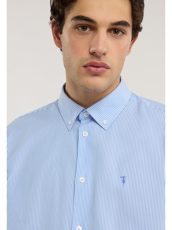 Trussardi Trussardi Koszula 5029N000036N0RD Niebieski jasny Regular Fit