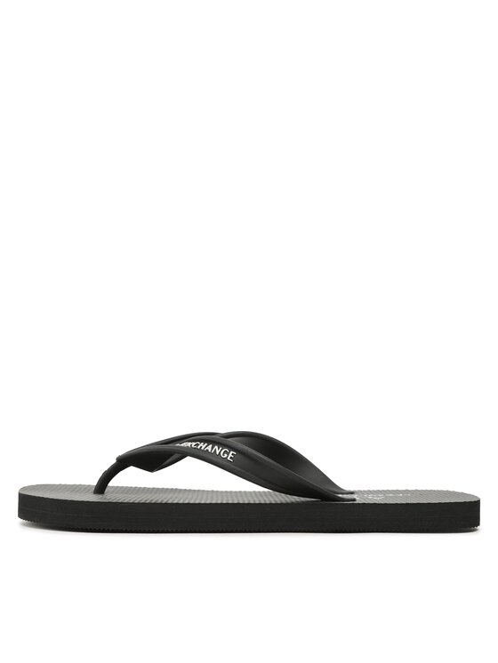 Armani Exchange Armani Exchange Čības uz pirksta XUQ002 XV676 00002 Melns