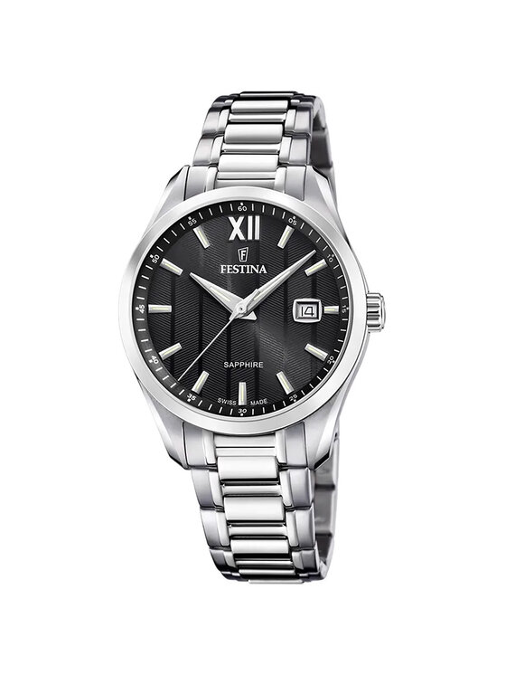 Festina Festina Zegarek F20026-4 Srebrny