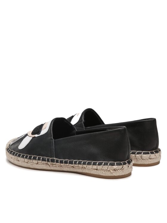 KARL LAGERFELD KARL LAGERFELD Espadryle KL80111A Czarny