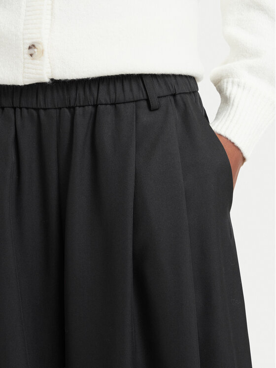 Nautica Nautica Pantaloni di tessuto 62SPDD1403 Nero Wide Leg