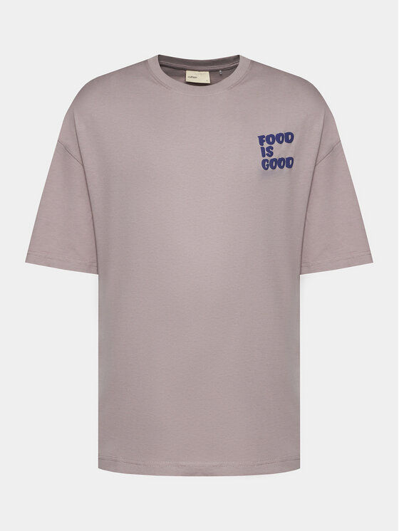Outhorn Outhorn T-Shirt OTHAW23TTSHM0857 Μωβ Regular Fit