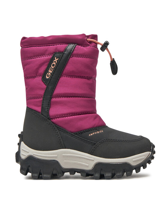 Geox Geox Cizme de zăpadă J Himalaya Girl B Ab J26FTA 0FU54 CP87G M Roz