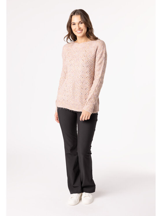 QUIOSQUE QUIOSQUE Sveter QUIOSQUE 6RS011530 Ružová Regular Fit