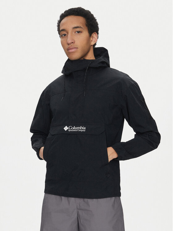 Columbia Bunda anorak Challenger Windbreaker Anorak 2117001 Čierna Regular Fit