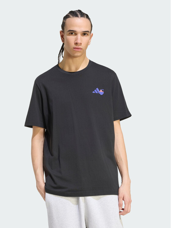 adidas adidas T-Shirt 165358 Czarny Loose Fit
