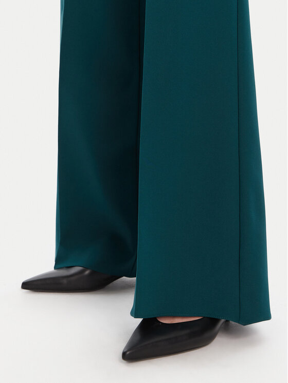 Rinascimento Rinascimento Palazzo hlače CFC0125425003 Zelena Wide Leg