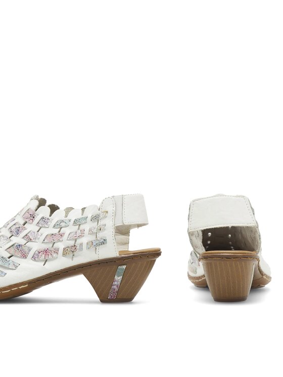Rieker Rieker Sandalen 46778-80 Weiß